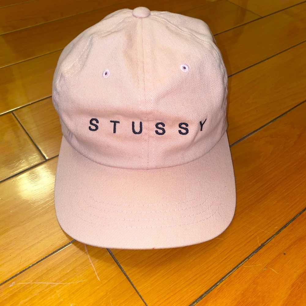 Stussy Pink Snapback Cap